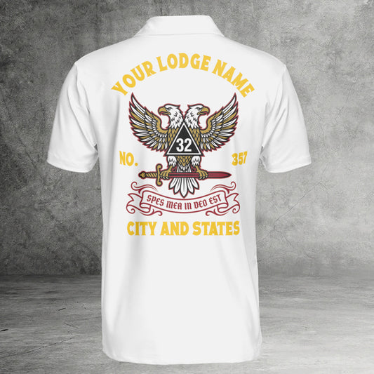 Custom 32nd Degree Scottish Rite Polo