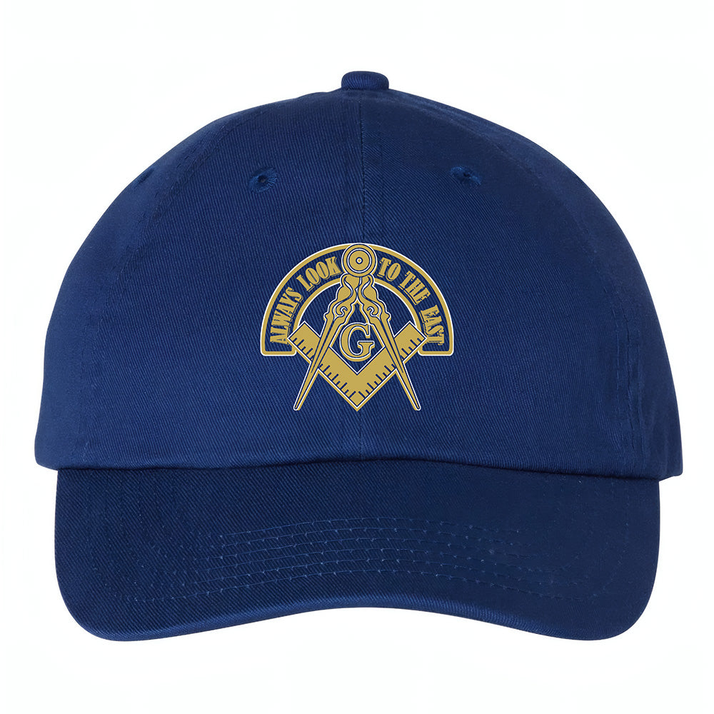 Always Look To The East Hat - Printed