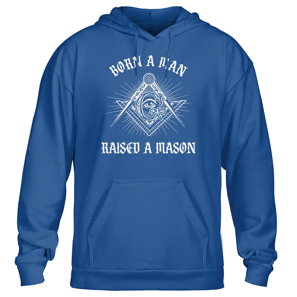 Born A Man Raised A Mason Standard Hoodie