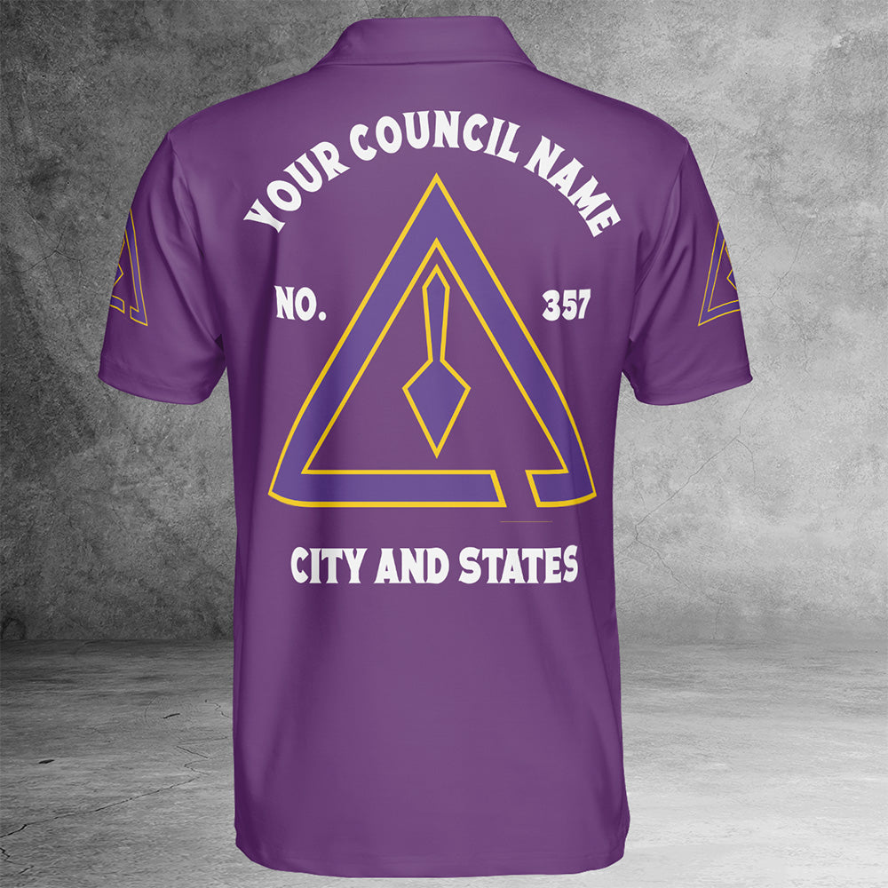 Custom Royal and Select Master Polo Shirt