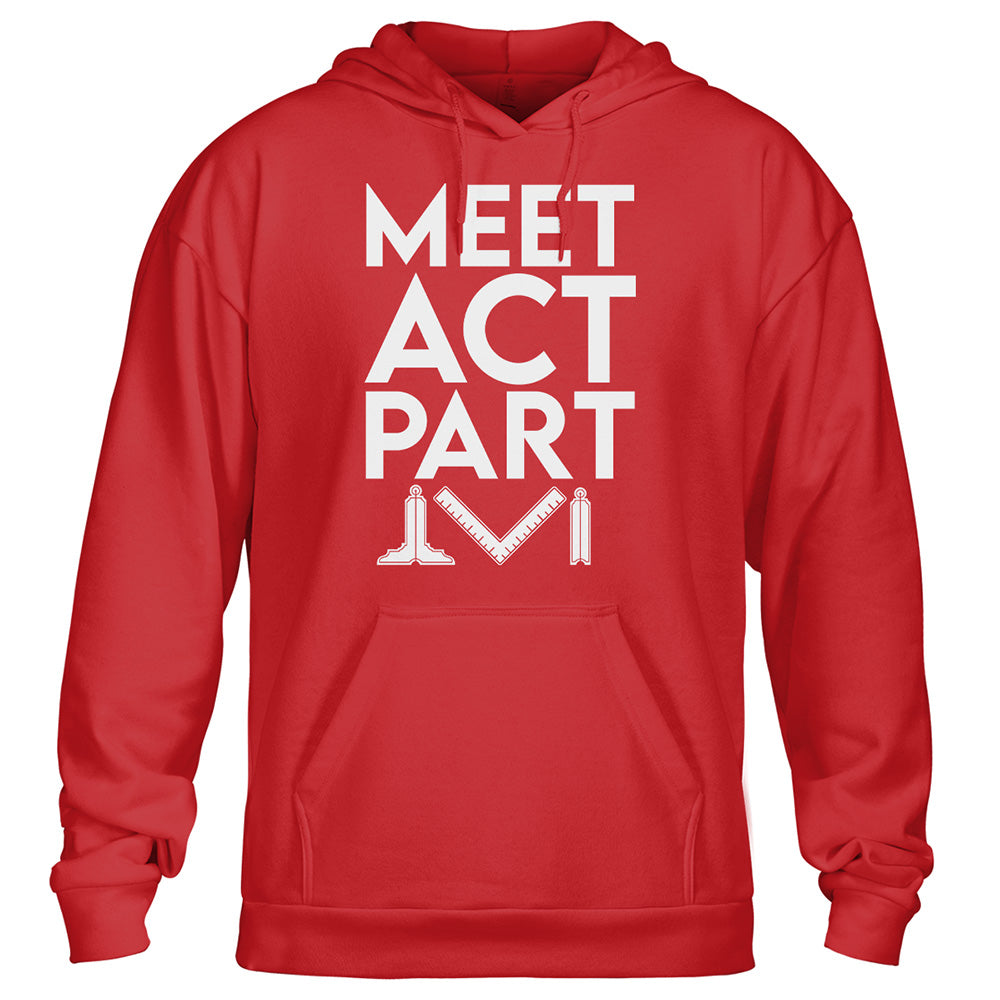 Meet Act Part Standard Hoodie