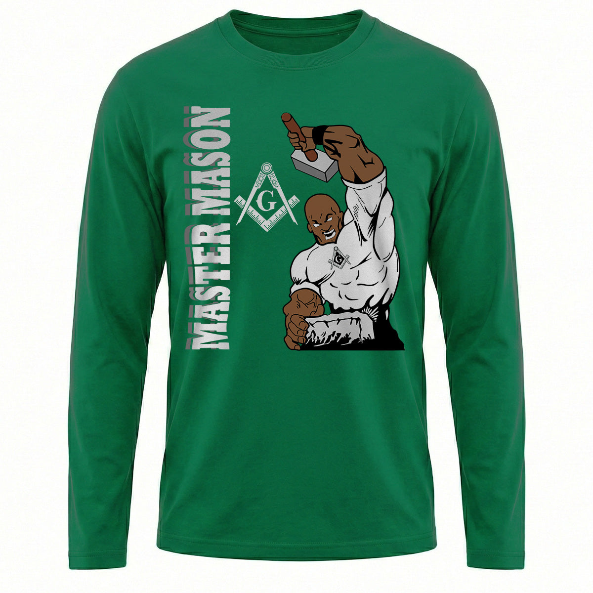 Master Mason With Hammer Long Sleeve
