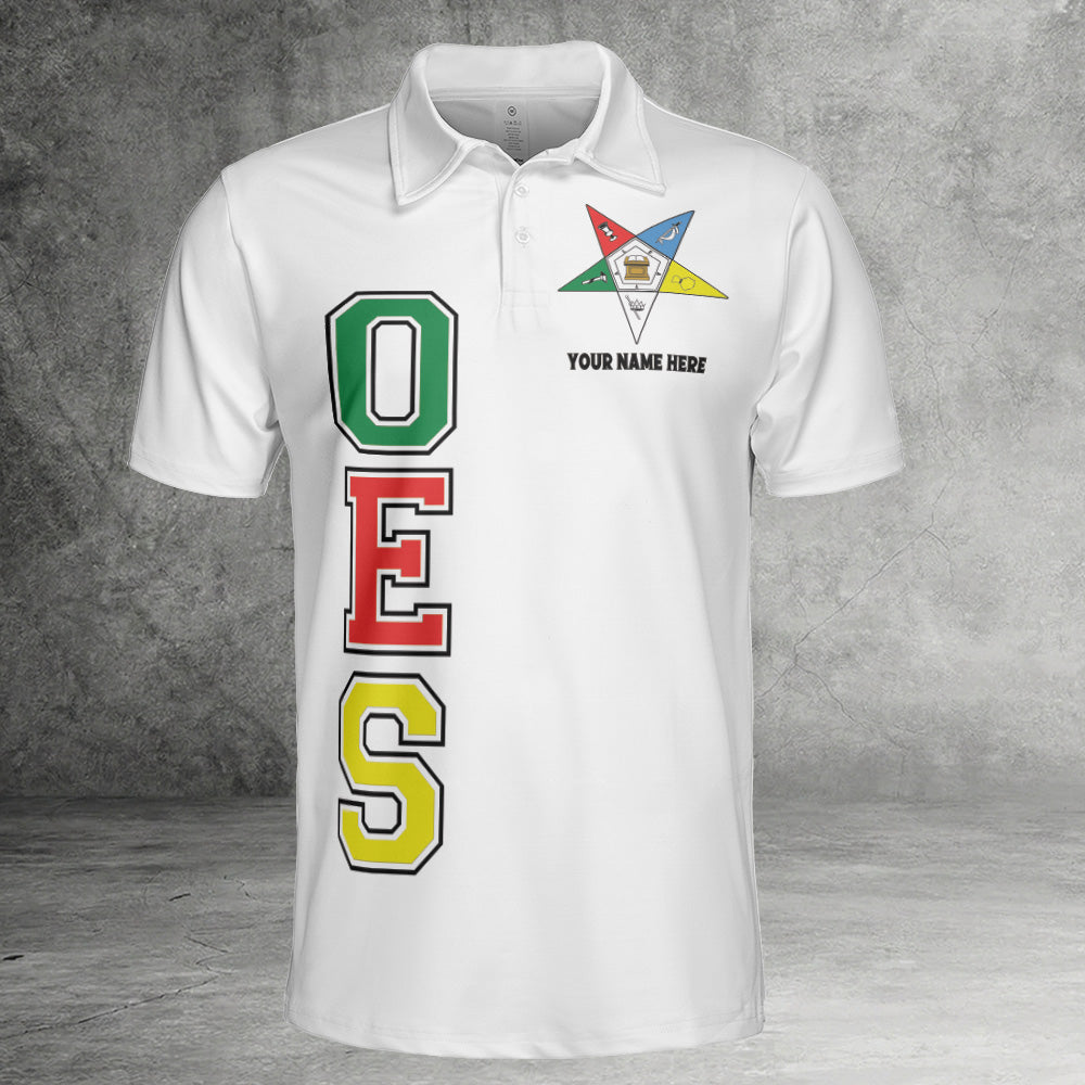 Custom Order of the Eastern Star OES Polo Shirt
