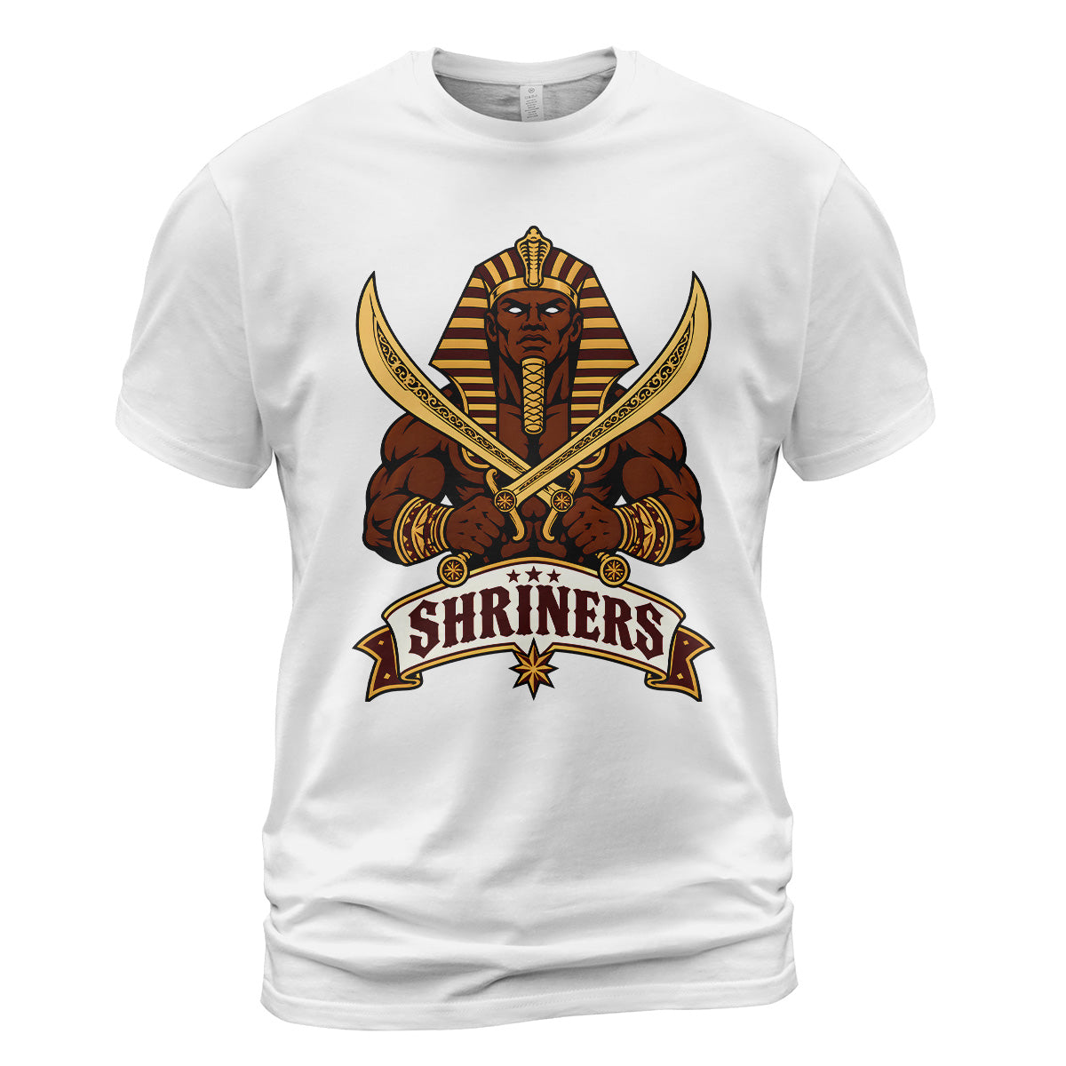 Shriners Brotherhood Ancient Warrior Emblem T-Shirt