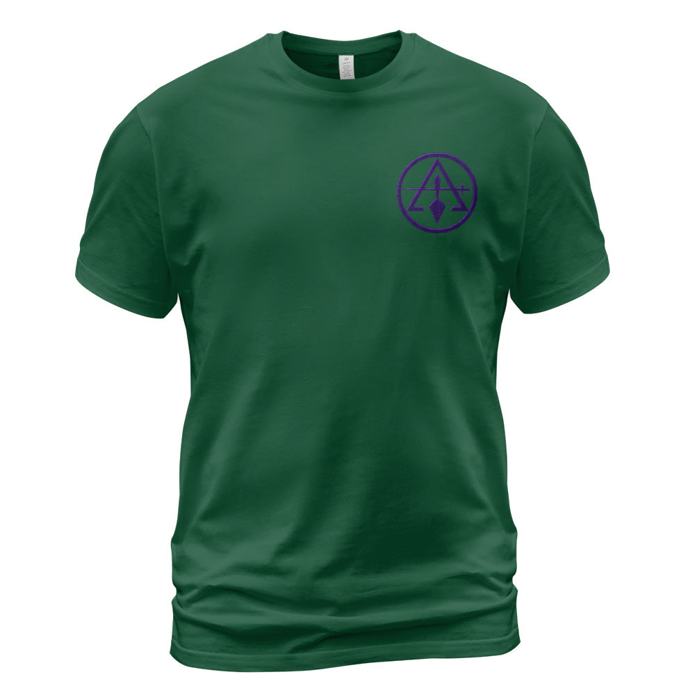 Council Of Cryptic Masons T-Shirt -Embroidered