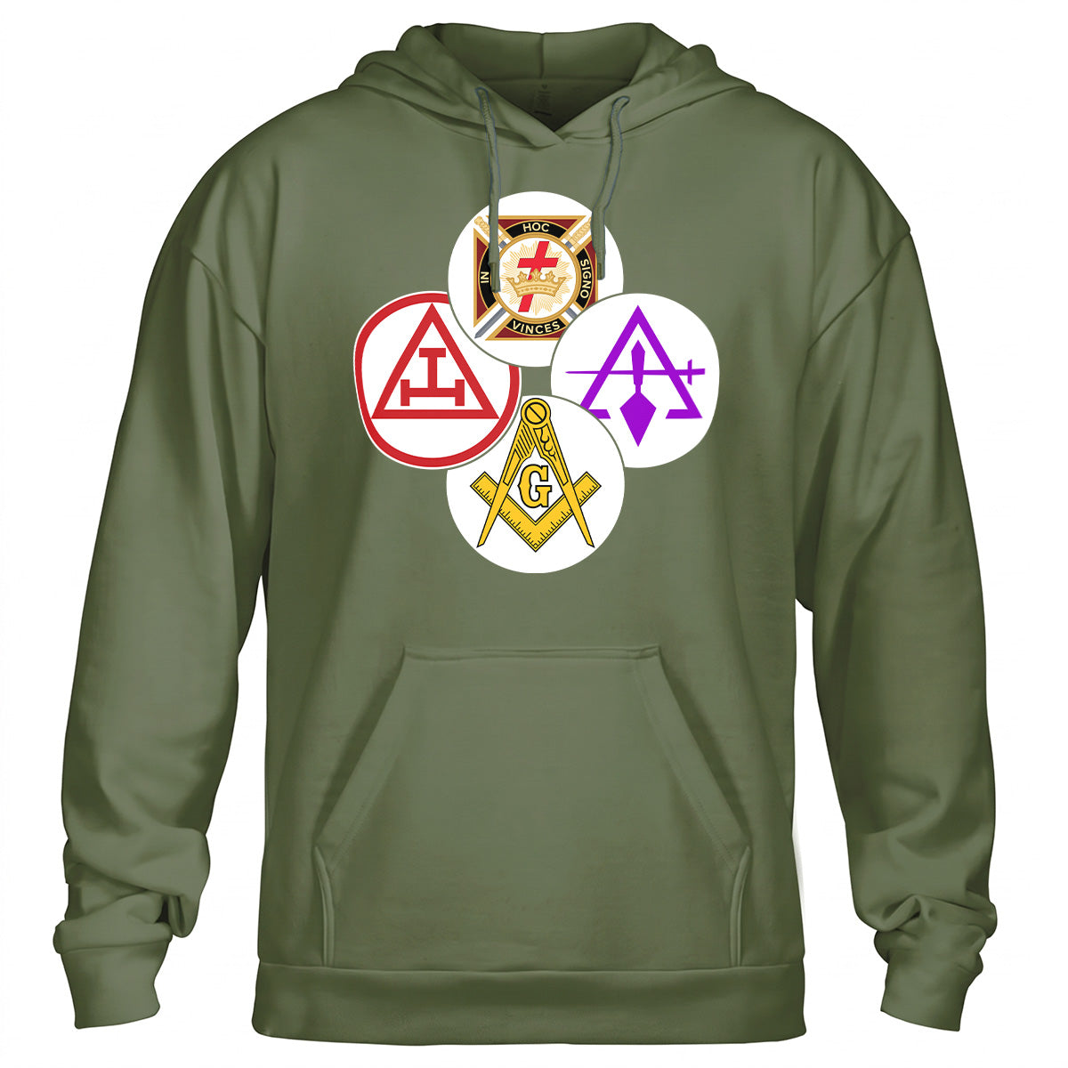 York Rite Freemason Hoodie