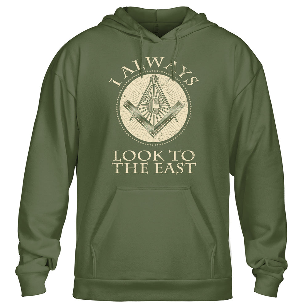 I Always Look To The East Hoodie