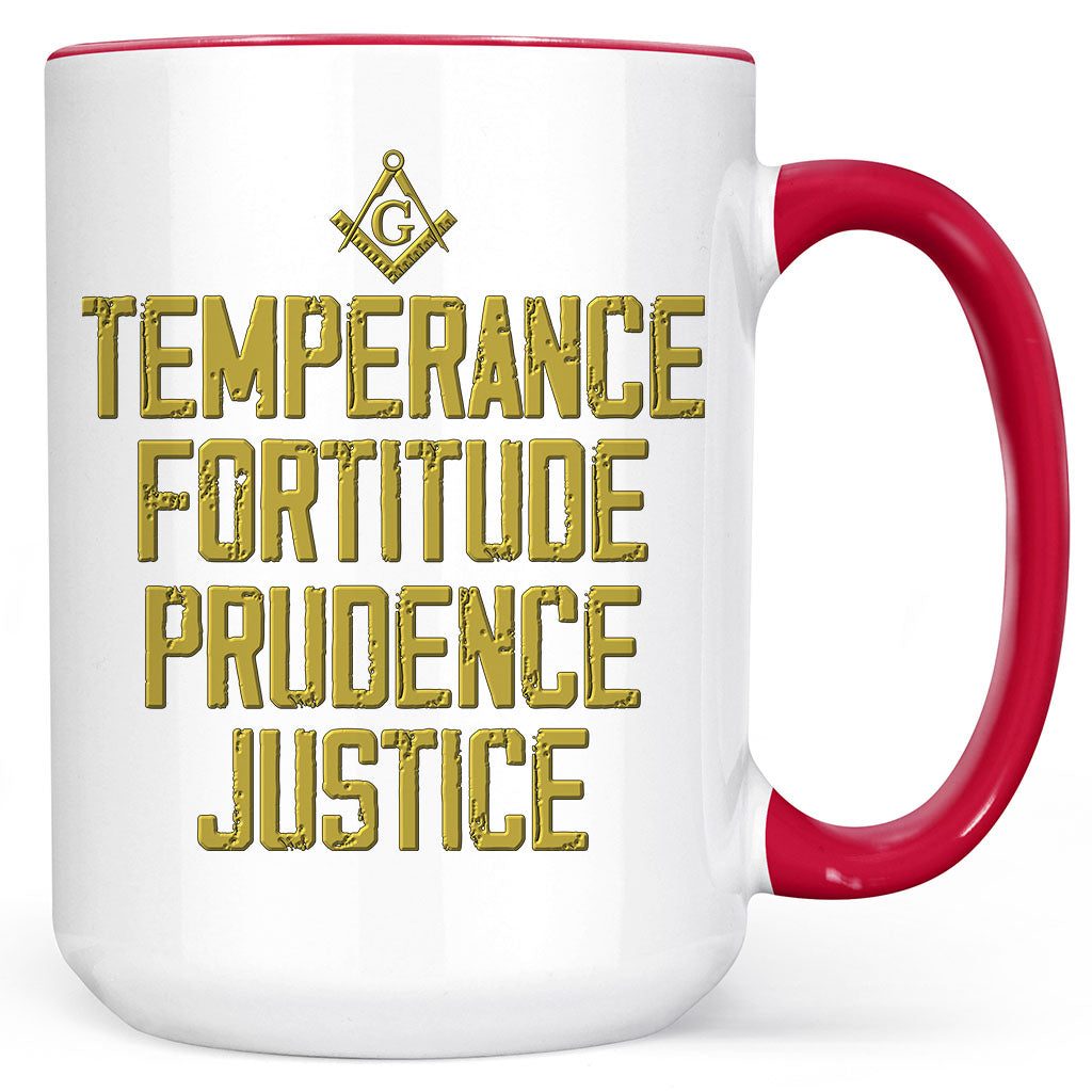The Four Cardinal Virtues Mug