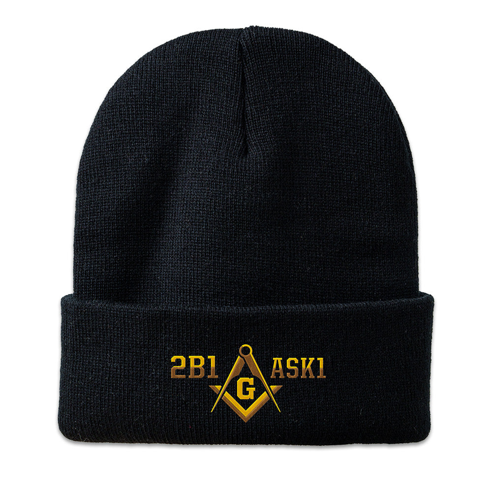 2BE1 ASK1 Beanie - Embroidered