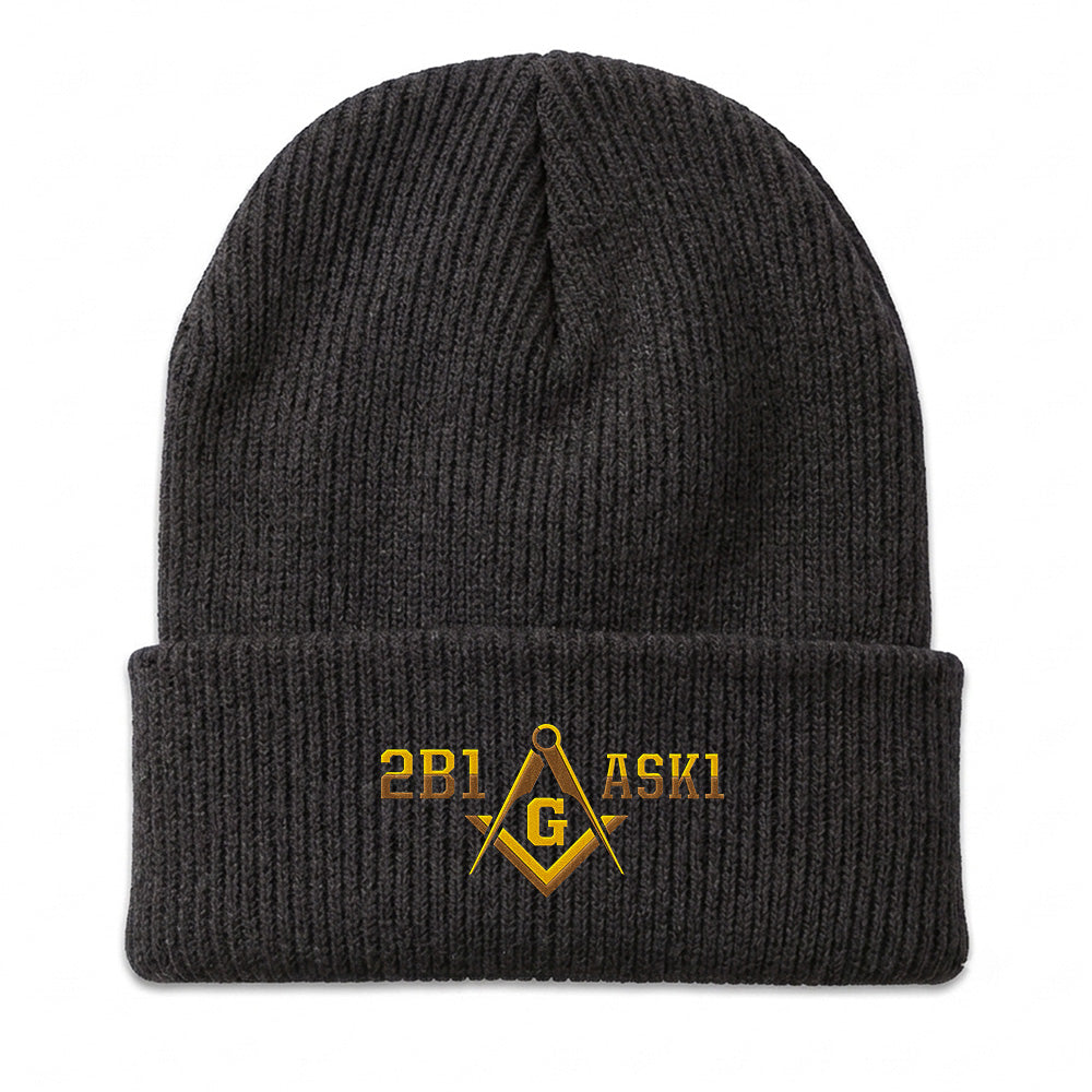 2BE1 ASK1 Beanie - Embroidered