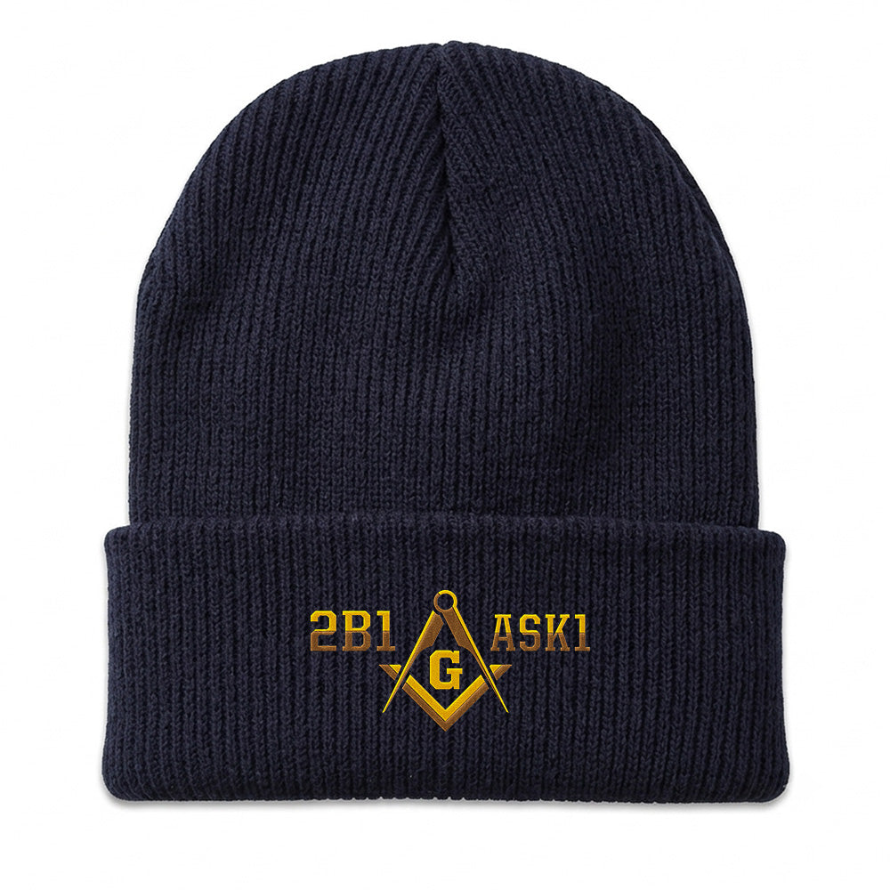 2BE1 ASK1 Beanie - Embroidered