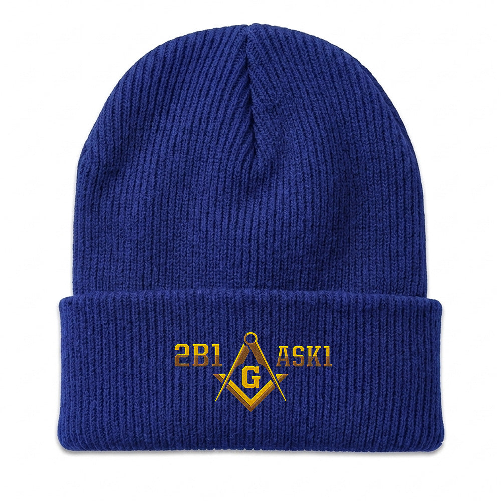 2BE1 ASK1 Beanie - Embroidered