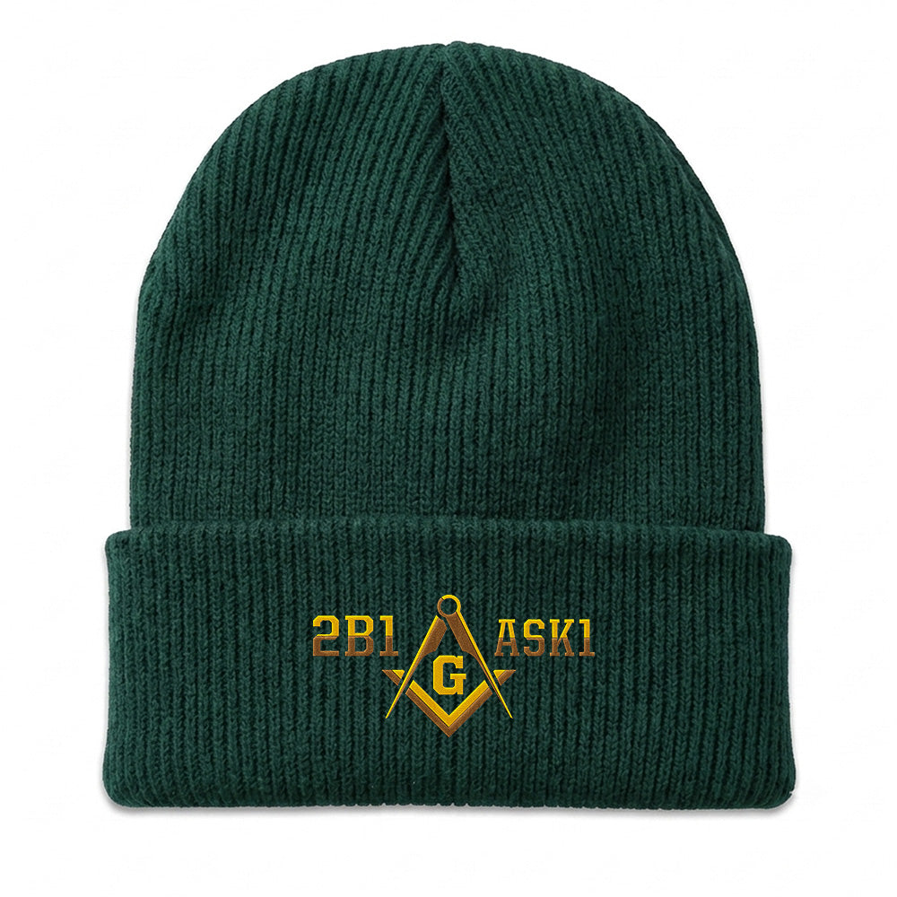 2BE1 ASK1 Beanie - Embroidered