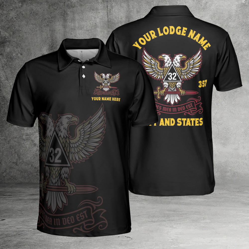 Custom 32nd Degree Scottish Rite Polo