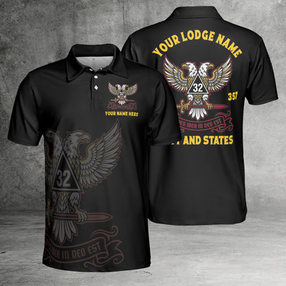 Custom 32nd Degree Scottish Rite Polo
