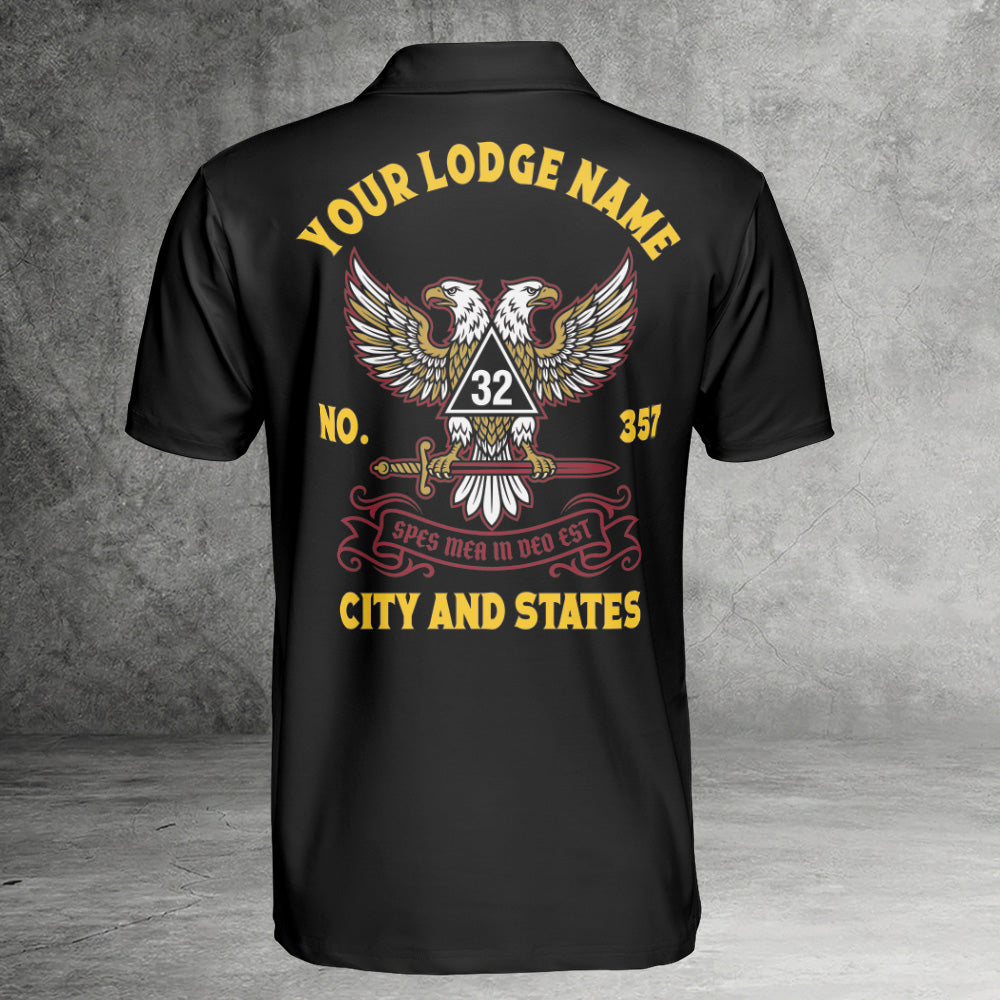 Custom 32nd Degree Scottish Rite Polo