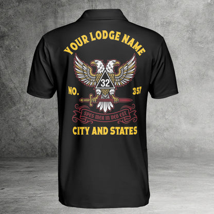 Custom 32nd Degree Scottish Rite Polo