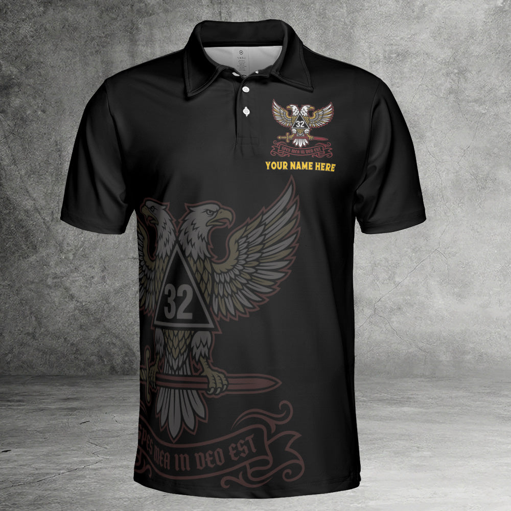 Custom 32nd Degree Scottish Rite Polo