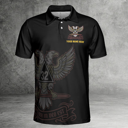 Custom 32nd Degree Scottish Rite Polo
