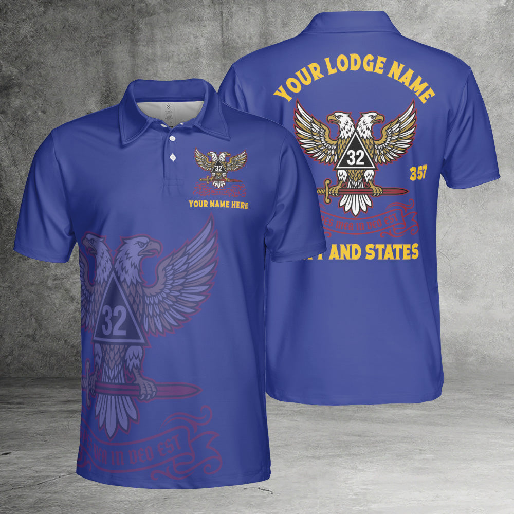 Custom 32nd Degree Scottish Rite Polo