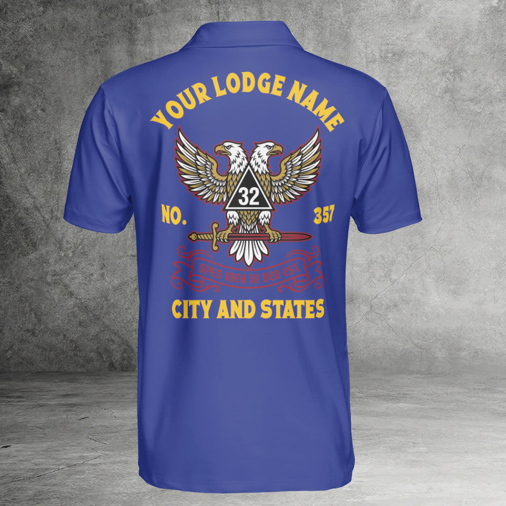 Custom 32nd Degree Scottish Rite Polo