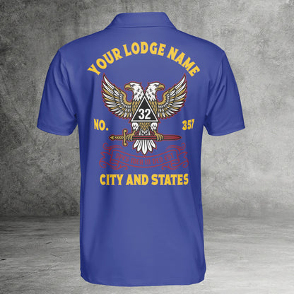 Custom 32nd Degree Scottish Rite Polo