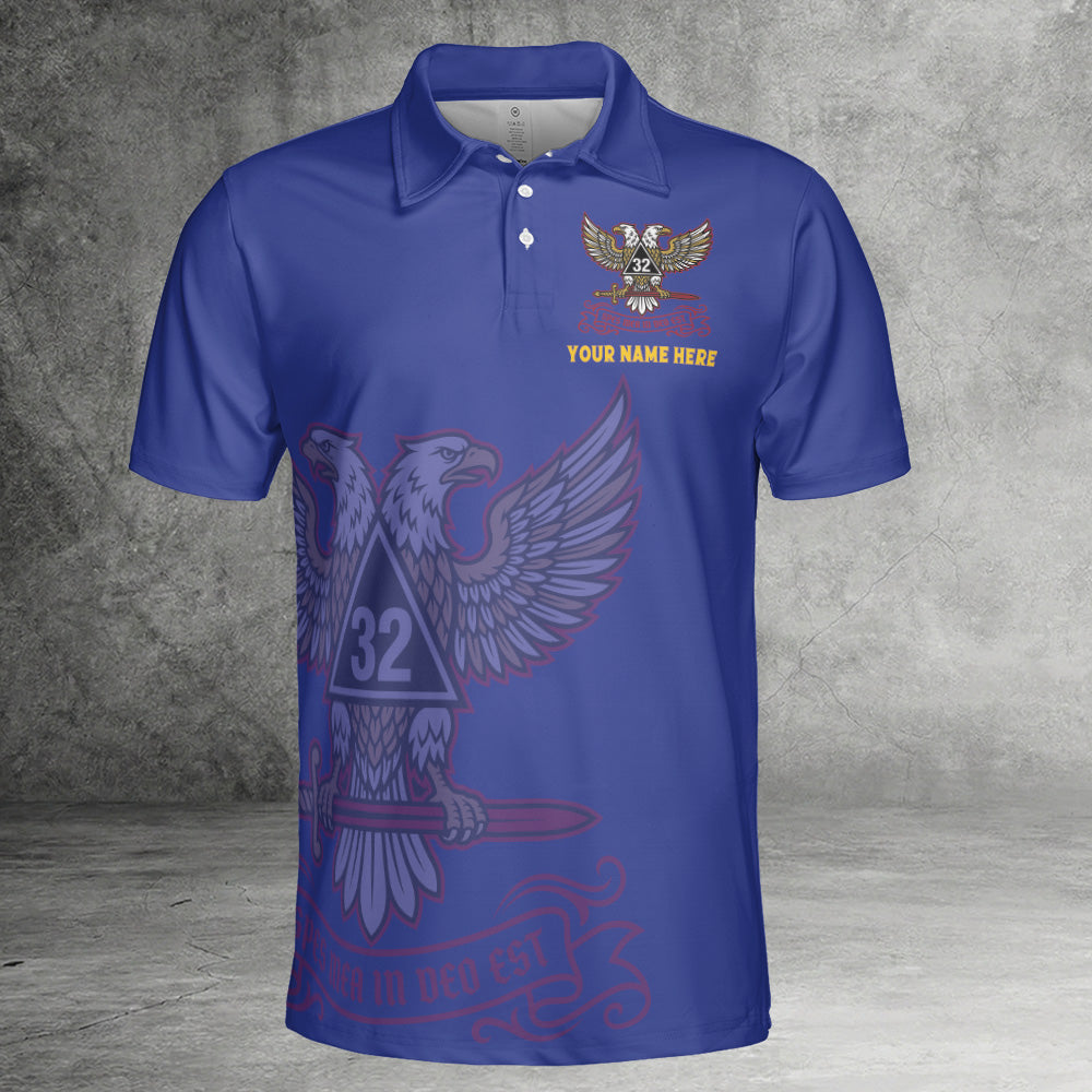 Custom 32nd Degree Scottish Rite Polo