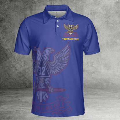 Custom 32nd Degree Scottish Rite Polo