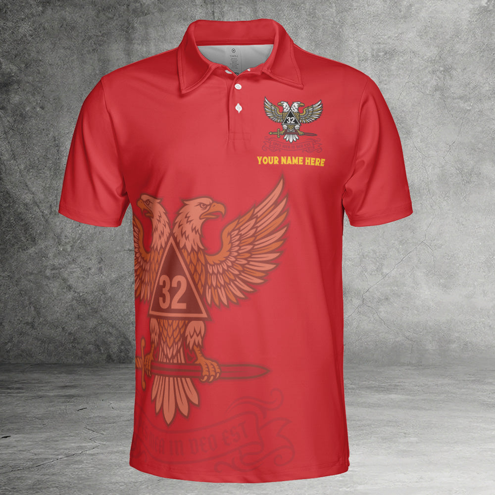 Custom 32nd Degree Scottish Rite Polo