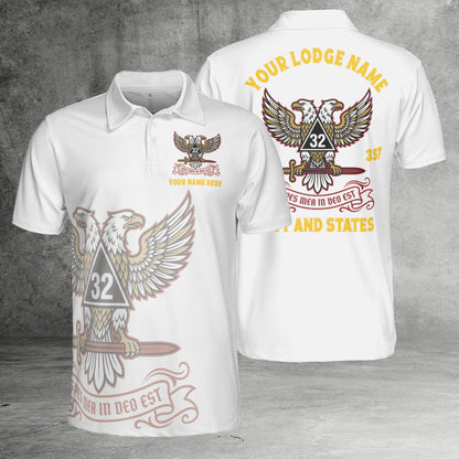 Custom 32nd Degree Scottish Rite Polo