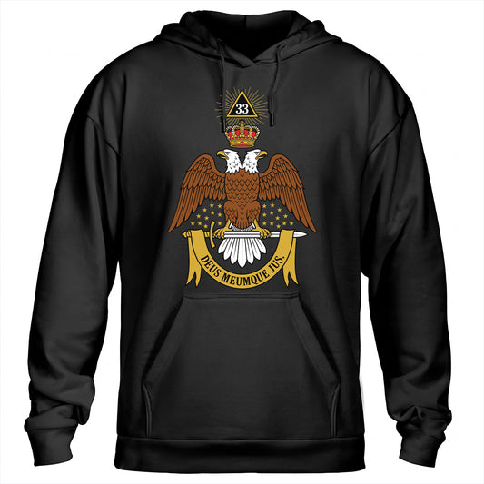 33rd Degree Scottish Rite Freemason Hoodie