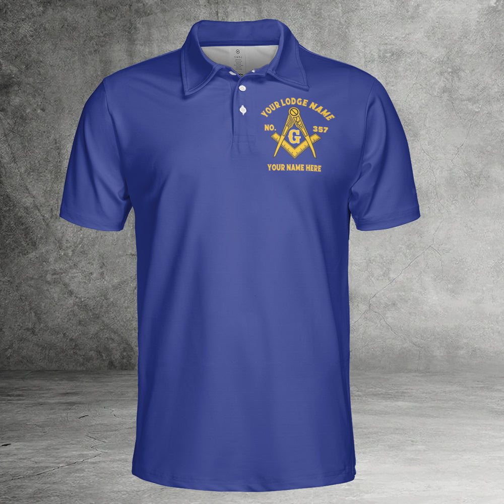 Custom 3rd Degree Master Mason Polo Shirt