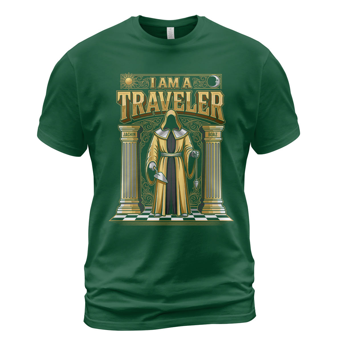 I Am A Traveler Freemason T-Shirt