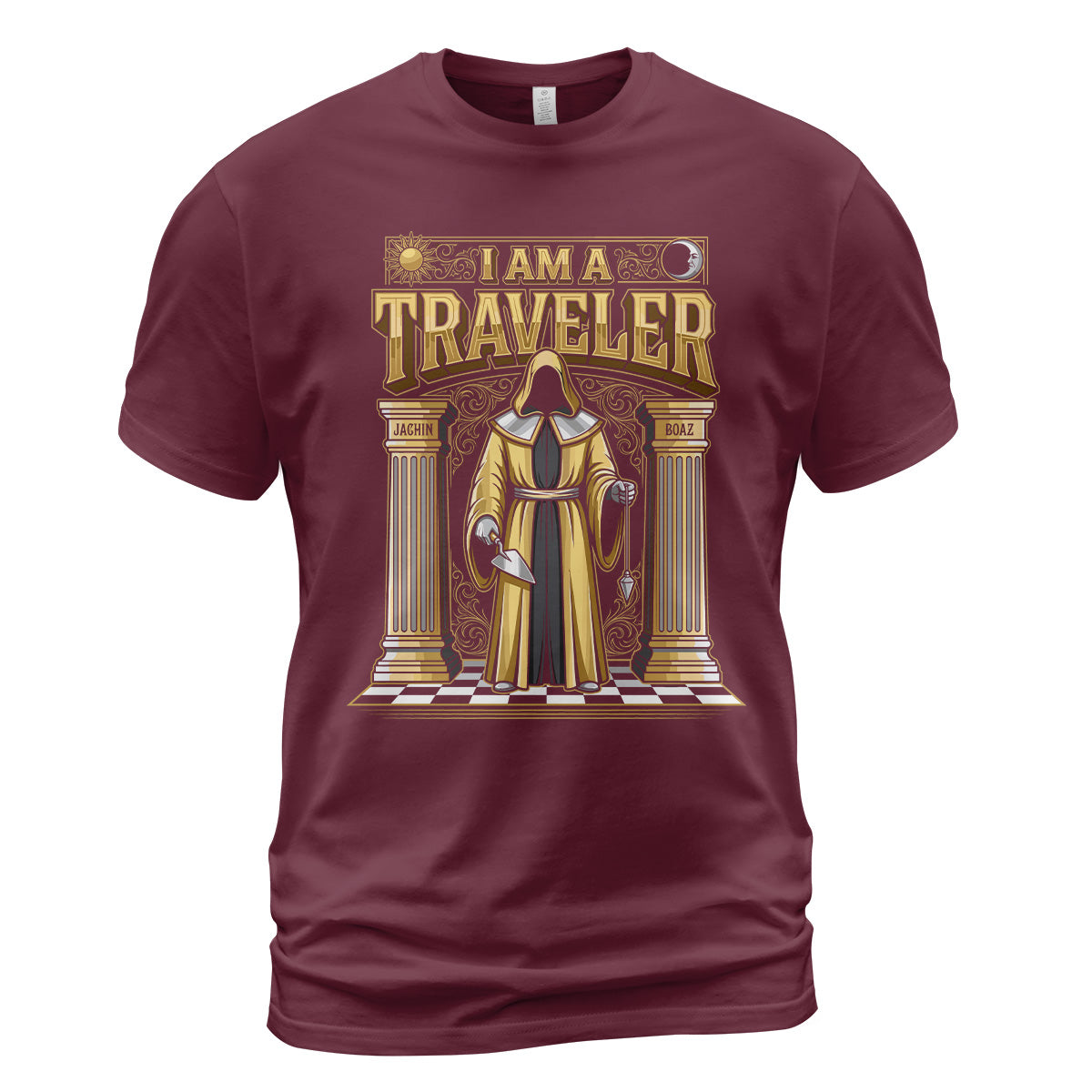 I Am A Traveler Freemason T-Shirt