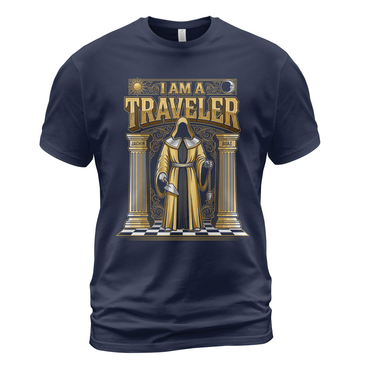 I Am A Traveler Freemason T-Shirt