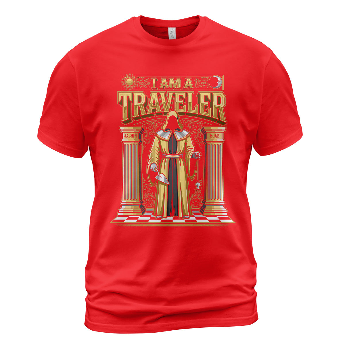 I Am A Traveler Freemason T-Shirt