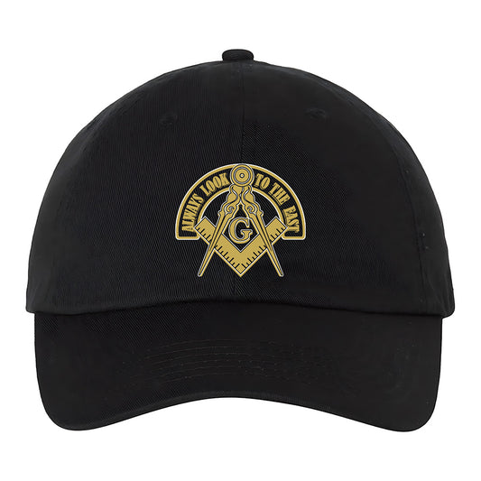 Always Look To The East Hat - Printed