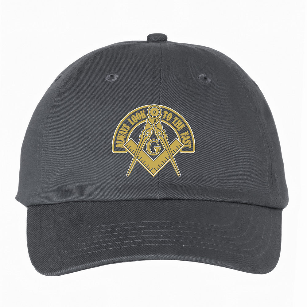 Always Look To The East Hat - Printed