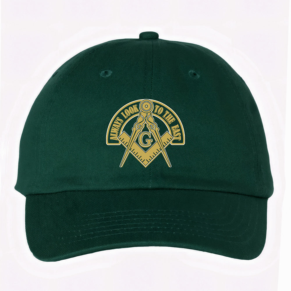 Always Look To The East Hat - Printed