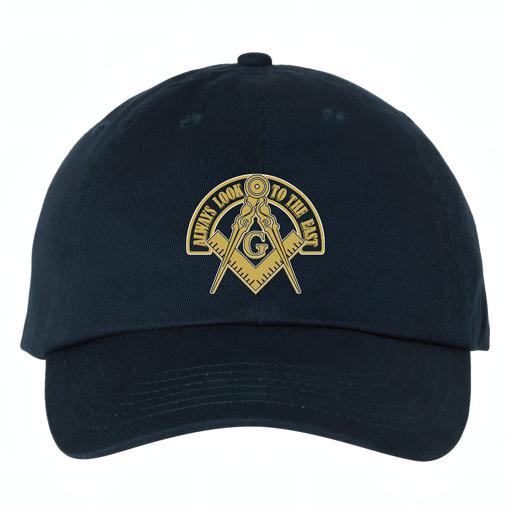 Always Look To The East Hat - Printed