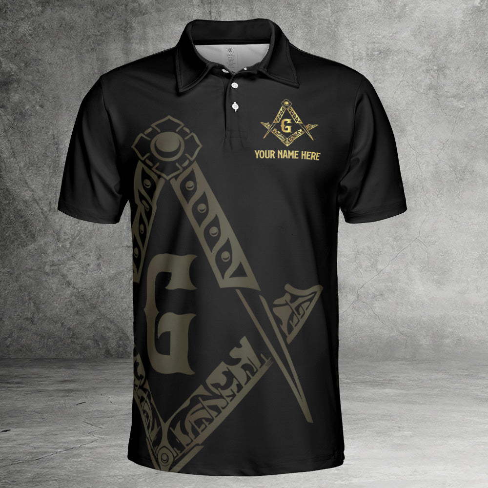 Custom Freemason Polo Shirt