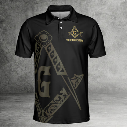 Custom Freemason Polo Shirt