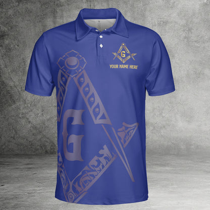 Custom Freemason Polo Shirt