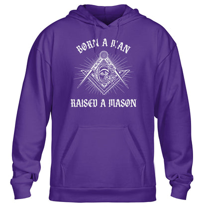 Born A Man Raised A Mason Standard Hoodie