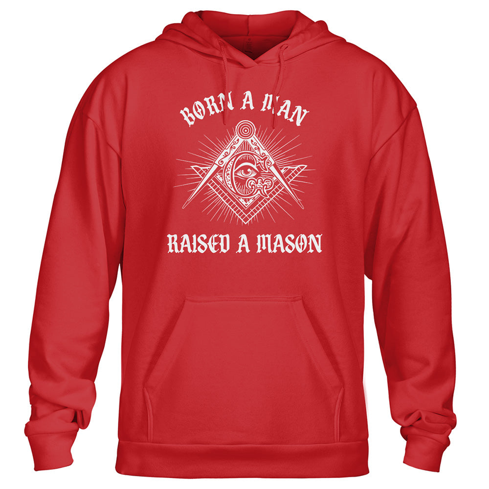 Born A Man Raised A Mason Standard Hoodie