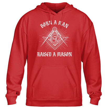 Born A Man Raised A Mason Standard Hoodie