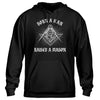 Born A Man Raised A Mason Standard Hoodie