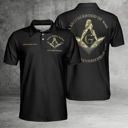 Custom A Brotherhood Of Man Polo Shirt