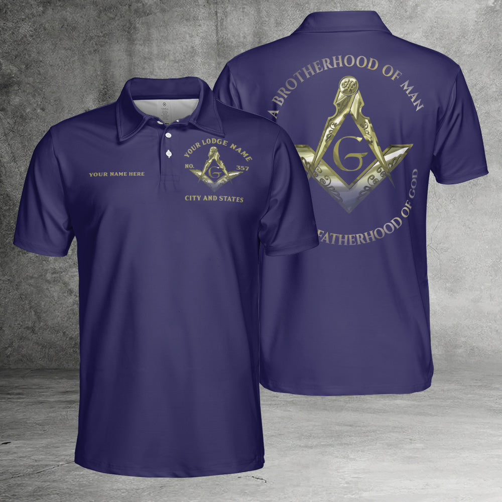 Custom A Brotherhood Of Man Polo Shirt