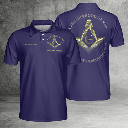 Custom A Brotherhood Of Man Polo Shirt